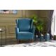 ATELIER DEL SOFA Fotelja Lola Berjer, tirkizna - 825BLC2551