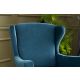 ATELIER DEL SOFA Fotelja Lola Berjer, tirkizna - 825BLC2551