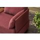 ATELIER DEL SOFA Ugaona sofa Fly, desna, crvena - 825BLC2657