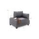 ATELIER DEL SOFA Ugaona sofa Fly, desna, crvena - 825BLC2657