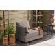 ATELIER DEL SOFA Ugaona sofa Fly, leva, braon - 825BLC2660