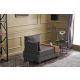 ATELIER DEL SOFA Ugaona sofa Fly, leva, antracit - 825BLC2666