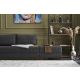 ATELIER DEL SOFA Ugaona garnitura sa tabureom Fly, leva, antracit - 825BLC2668