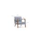 ATELIER DEL SOFA Fotelja Kemer, svetloplava - 825BLC2706