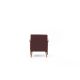 ATELIER DEL SOFA Fotelja Kemer, crvena - 825BLC2707