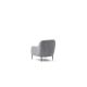 ATELIER DEL SOFA Fotelja Venus, siva - 825BLC2746