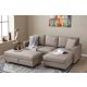 ATELIER DEL SOFA Ugaona garnitura sa tabureom Eva, desna, krem - 825BLC2785
