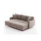ATELIER DEL SOFA Ugaona garnitura sa tabureom Eva, leva, krem - 825BLC2786
