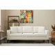 ATELIER DEL SOFA Trosed Berlin, krem/crna - 825BLC2798