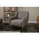 ATELIER DEL SOFA Fotelja Simena, siva - 825BLC2829