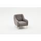 ATELIER DEL SOFA Fotelja Simena, siva - 825BLC2829