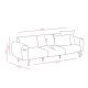 ATELIER DEL SOFA Trosed Side, krem - 825BLC2854