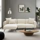 ATELIER DEL SOFA Ugaona garnitura Side, leva, krem - 825BLC2857