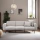ATELIER DEL SOFA Trosed Side, svetlo siva - 825BLC2882