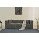 ATELIER DEL SOFA Trosed Raks, siva - 825BLC4317