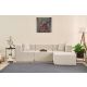 ATELIER DEL SOFA Ugaona garnitura Raks, krem - 825BLC5269