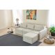 ATELIER DEL SOFA Ugaona garnitura Saros, krem - 825BLC5271