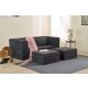 ATELIER DEL SOFA Dvosed Pirgos, antracit - 825BLC5402