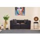 ATELIER DEL SOFA Dvosed Raks, antracit - 825BLC5407