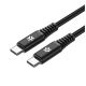 CELLY Kabl POWER DELIVERY USB-C na USB-C 100W - USBCUSBC100WBK