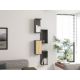 HANAH HOME Zidna polica Esta, antracit/braon - 835PUQ1606