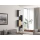 HANAH HOME Zidna polica Esta, antracit/braon - 835PUQ1606