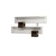 HANAH HOME Zidna polica Karen, braon/bela - 835PUQ1607