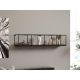 HANAH HOME Zidna polica Miray, crna/braon - 835PUQ1616