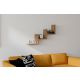 HANAH HOME Zidna polica Mist, braon - 835PUQ1619