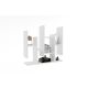 HANAH HOME Zidna polica Flower, bela - 835PUQ1632