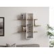 HANAH HOME Zidna polica Ardo, bela/braon - 835PUQ1641