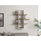 HANAH HOME Zidna polica Ardo, bela/braon - 835PUQ1641