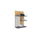 HANAH HOME Zidna polica Nezma, svetlobraon/antracit - 835PUQ1646