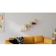 HANAH HOME Zidna polica Mist, svetlobraon - 835PUQ1652