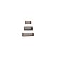 HANAH HOME Zidna polica Buzim, braon/crna - 835PUQ1662