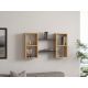 HANAH HOME Zidna polica Bambi, krem/antracit - 835PUQ1671