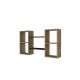 HANAH HOME Zidna polica Bambi, krem/antracit - 835PUQ1671