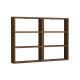HANAH HOME Zidna polica Hexa, braon - EP3056909