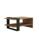 HANAH HOME Klub sto Ova, braon/antracit - 835PUQ2826