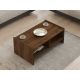 HANAH HOME Klub sto Pera, braon - 835PUQ2853