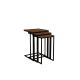 HANAH HOME Set stolova Pino, braon/crna - 835PUQ2904