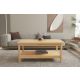 HANAH HOME Klub sto Forest, svetlobraon - 835PUQ2908