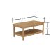 HANAH HOME Klub sto Forest, svetlobraon - 835PUQ2908