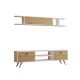 HANAH HOME TV komoda Italo, bela/krem - 835PUQ3005