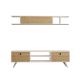 HANAH HOME TV komoda Italo, bela/krem - 835PUQ3005