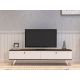 HANAH HOME TV komoda Paris, bela/braon - 835PUQ3021
