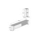HANAH HOME TV komoda Naz, braon - 835PUQ3023