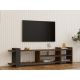 HANAH HOME TV komoda Zeyna, braon/crna - 835PUQ3028