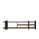 HANAH HOME TV komoda Zeyna, braon/crna - 835PUQ3028