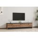 HANAH HOME TV komoda Pega, braon/crna - 835PUQ3031